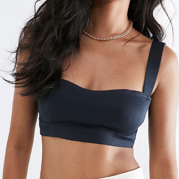 Free People Other - Free People | Black Naomi Longline Bra | Medium New with Tag